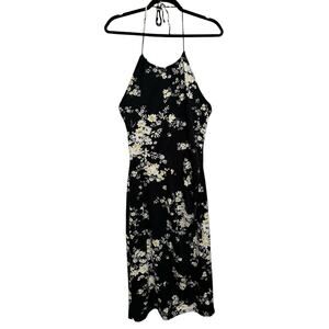 WAYF Maxi dress Black floral Size M